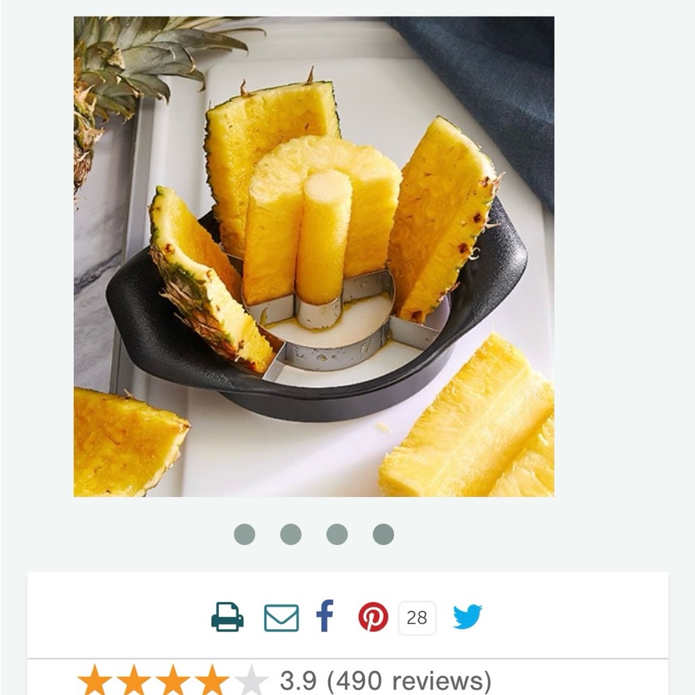 The Pampered Chef Pineapple Wedger